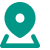 Teal map marker symbol